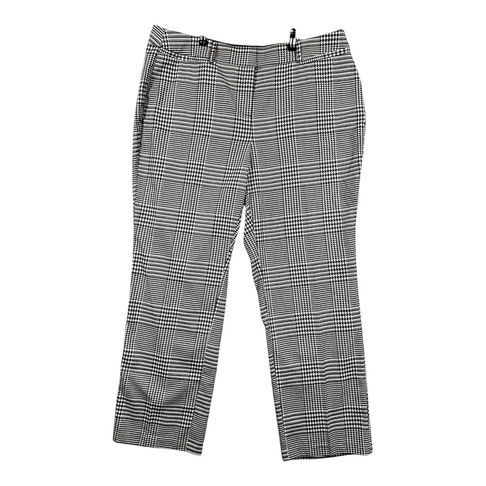 Lane Bryant Womens‎ Size 18Houndstooth Trouser Pants Flex Waistband Work Career